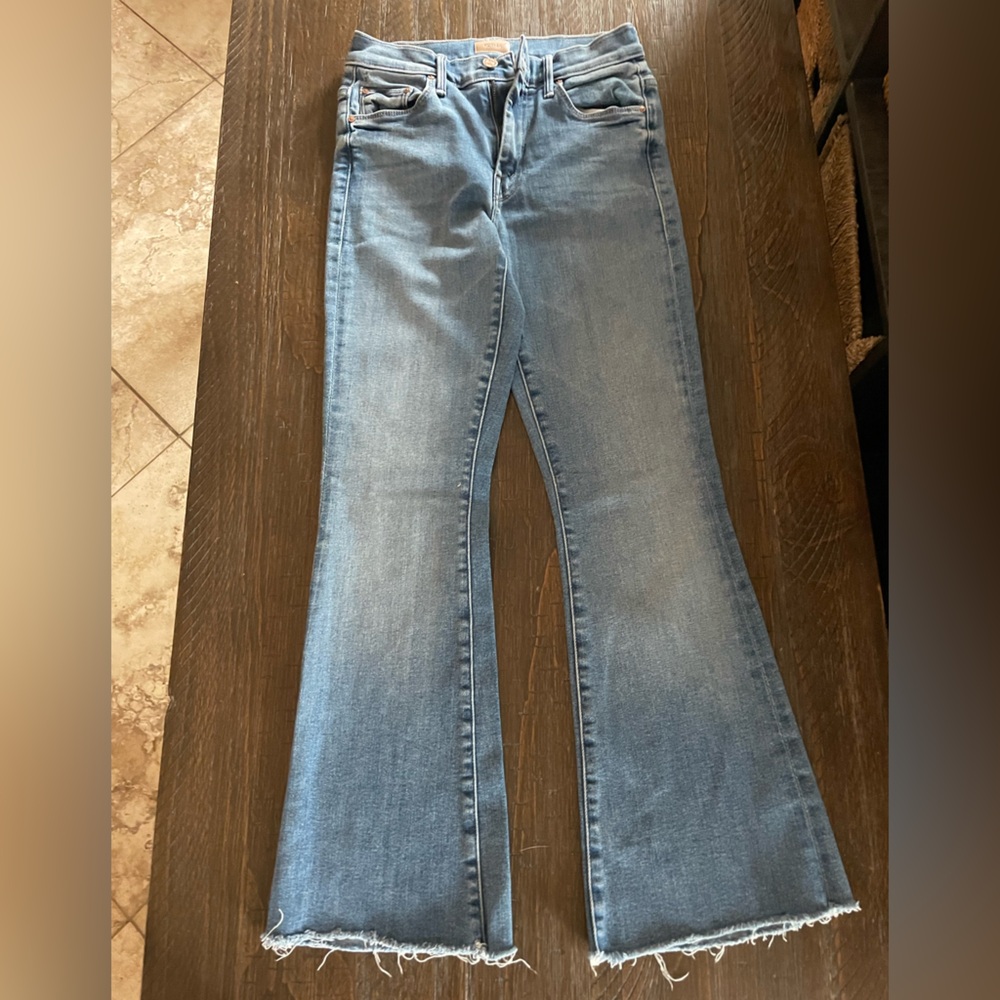 MOTHER Light Blue Skinny Jeans